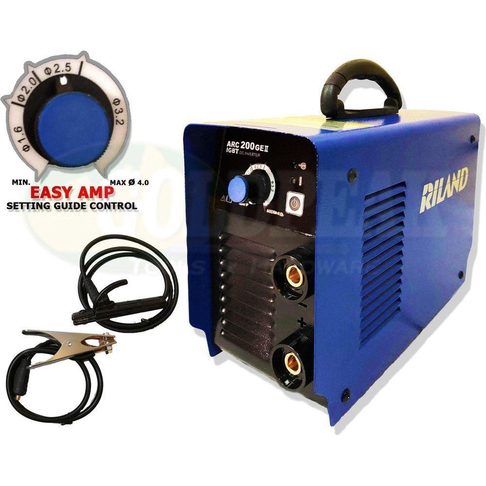 Riland ARC 200GE II DC Inverter Welding Machine - Goldpeak Tools PH Riland Riland ARC 200GE II DC Inverter Welding Machine - Goldpeak Tools PH Riland